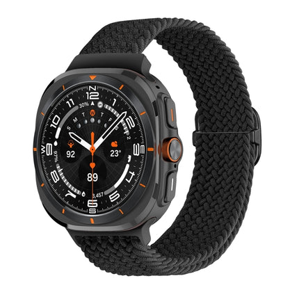 Slide Buckle Nylon Braided Watch Band