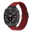For Samsung Galaxy Watch Ultra 47mm / Ultra 2025 / Black Sand Red