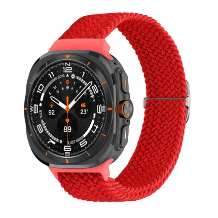 Slide Buckle Nylon Braided Watch Band