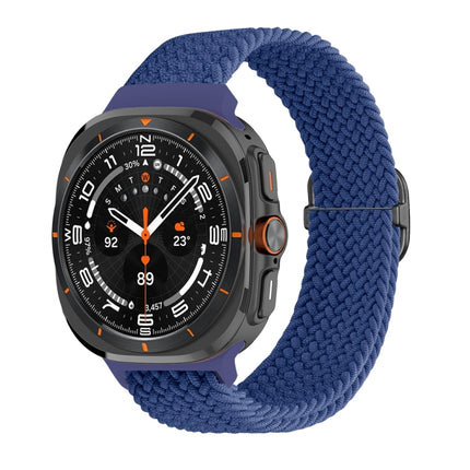 Slide Buckle Nylon Braided Watch Band