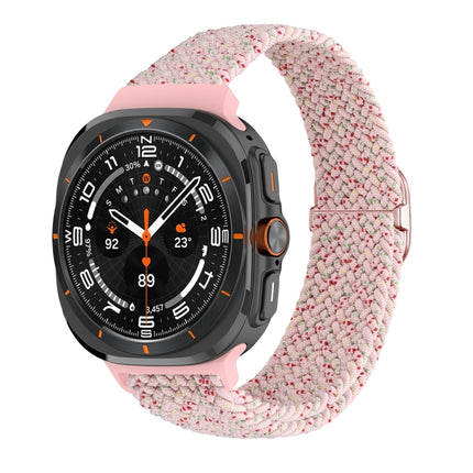 Slide Buckle Nylon Braided Watch Band