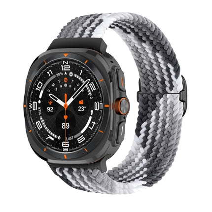 Slide Buckle Nylon Braided Watch Band