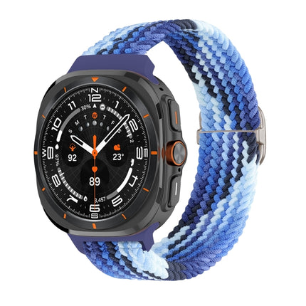 Slide Buckle Nylon Braided Watch Band