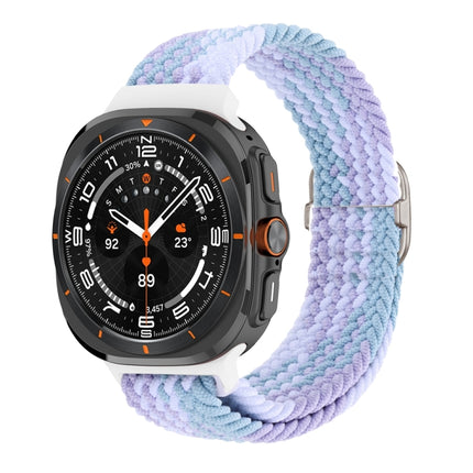 Slide Buckle Nylon Braided Watch Band