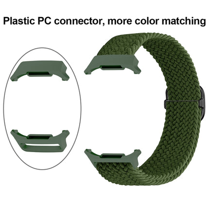Slide Buckle Nylon Braided Watch Band