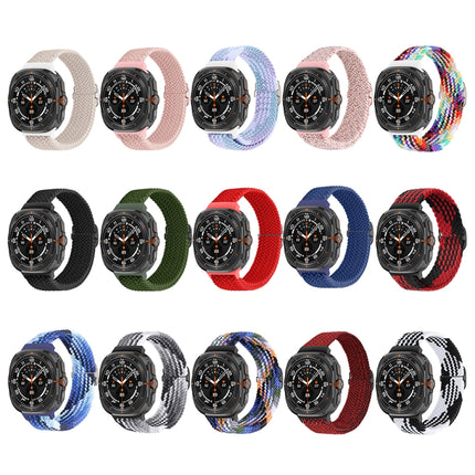 Slide Buckle Nylon Braided Watch Band