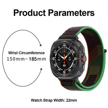 Plastic Connector Nylon Loop Watch Band
