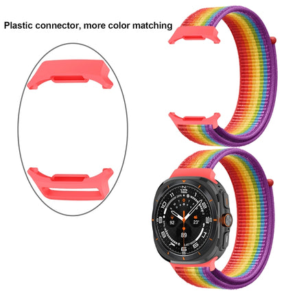 Plastic Connector Nylon Loop Watch Band