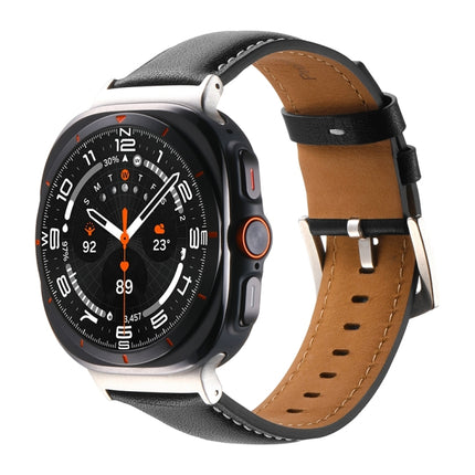 Plain Genuine Leather Watch Band