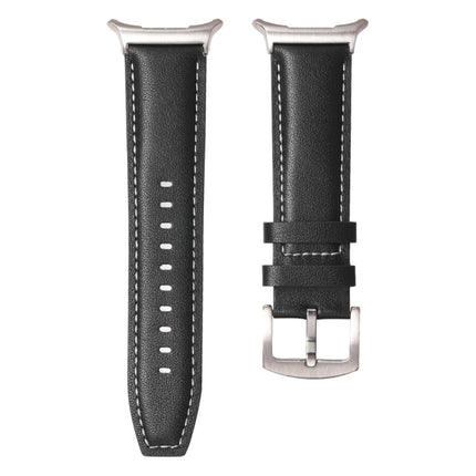 Plain Genuine Leather Watch Band, For Samsung Galaxy Watch Ultra 47mm / Ultra 2025 - DealBuddy