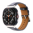 Plain Genuine Leather Watch Band, For Samsung Galaxy Watch Ultra 47mm / Ultra 2025 - DealBuddy