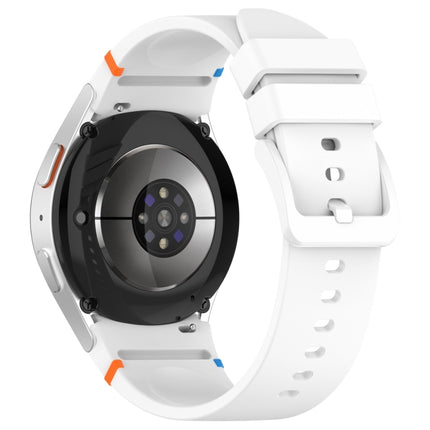 Official Solid Color Stitched Silicone Watch Band