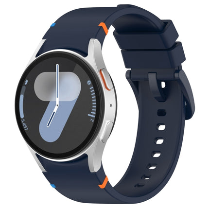 Official Solid Color Stitched Silicone Watch Band, For Samsung Galaxy Watch 7 40 / 44mm - DealBuddy
