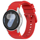 Official Solid Color Stitched Silicone Watch Band, For Samsung Galaxy Watch 7 40 / 44mm - DealBuddy