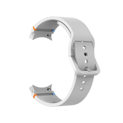 Glossy Stitched Silicone Watch Band