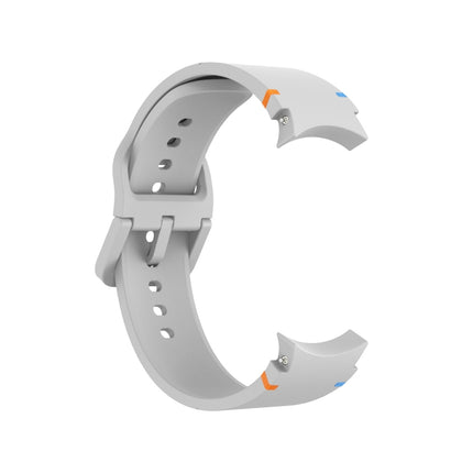 Glossy Stitched Silicone Watch Band