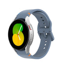 Glossy Stitched Silicone Watch Band