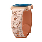 For Apple Watch Series 5 44mm / Pink Brown