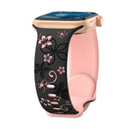 For Apple Watch Series 4 44mm / Black Pink
