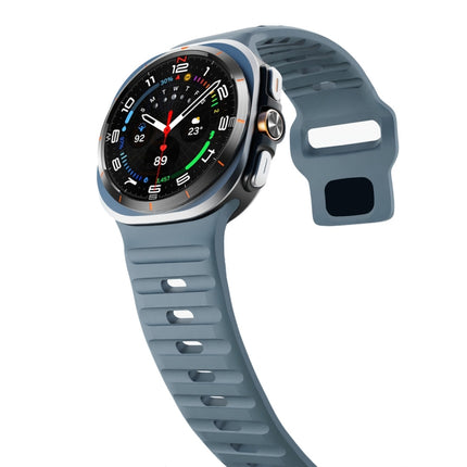 Wave Texture Reverse Buckle Silicone Watch Band, For Samsung Galaxy Watch Ultra 47mm / Ultra 2025 - DealBuddy