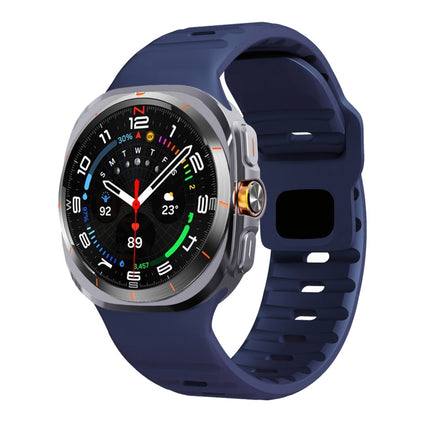 Wave Texture Reverse Buckle Silicone Watch Band, For Samsung Galaxy Watch Ultra 47mm / Ultra 2025 - DealBuddy