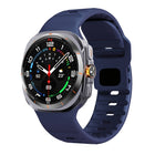 Wave Texture Reverse Buckle Silicone Watch Band, For Samsung Galaxy Watch Ultra 47mm / Ultra 2025 - DealBuddy
