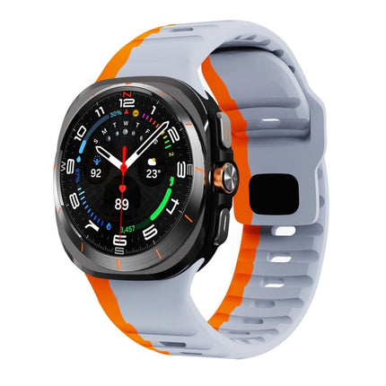 Wave Texture Reverse Buckle Silicone Watch Band, For Samsung Galaxy Watch Ultra 47mm / Ultra 2025 - DealBuddy
