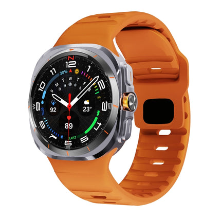 Wave Texture Reverse Buckle Silicone Watch Band, For Samsung Galaxy Watch Ultra 47mm / Ultra 2025 - DealBuddy