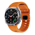 Wave Texture Reverse Buckle Silicone Watch Band, For Samsung Galaxy Watch Ultra 47mm / Ultra 2025 - DealBuddy