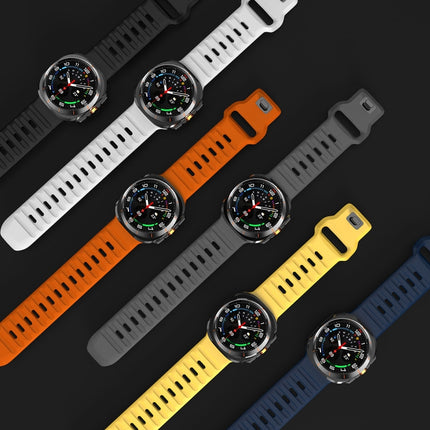 Wave Texture Reverse Buckle Silicone Watch Band, For Samsung Galaxy Watch Ultra 47mm / Ultra 2025 - DealBuddy