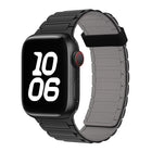 Tri-beads Magnetic Hoop Silicone Watch Band, For Apple Watch Series 8 45mm