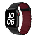 For Apple Watch Series 5 40mm / Black Wine Red