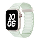 Tri-beads Magnetic Hoop Silicone Watch Band, For Apple Watch Series 3 42mm - DealBuddy