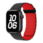 Tri-beads Magnetic Hoop Silicone Watch Band, For Apple Watch Series 3 42mm - DealBuddy