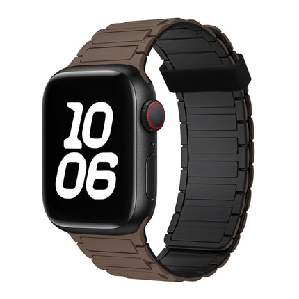 Tri-beads Magnetic Hoop Silicone Watch Band