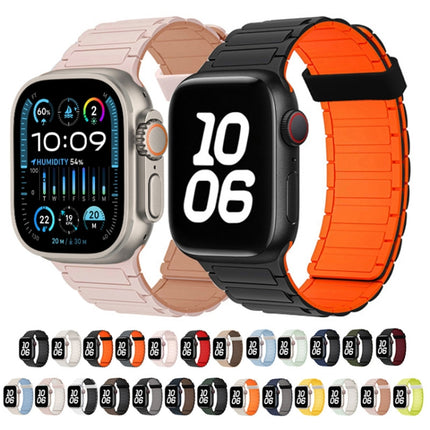 Tri-beads Magnetic Hoop Silicone Watch Band