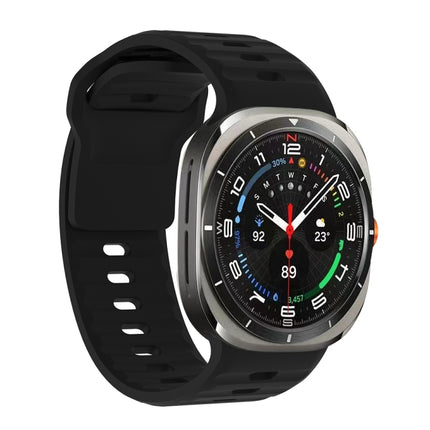 Wavy Texture Silicone Watch Band, For Samsung Galaxy Watch Ultra 47mm / Ultra 2025 - DealBuddy