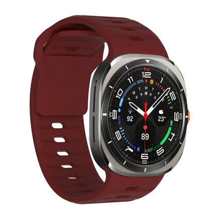 Wavy Texture Silicone Watch Band, For Samsung Galaxy Watch Ultra 47mm / Ultra 2025 - DealBuddy