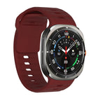 Wavy Texture Silicone Watch Band, For Samsung Galaxy Watch Ultra 47mm / Ultra 2025 - DealBuddy