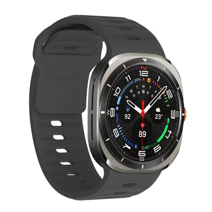 Wavy Texture Silicone Watch Band