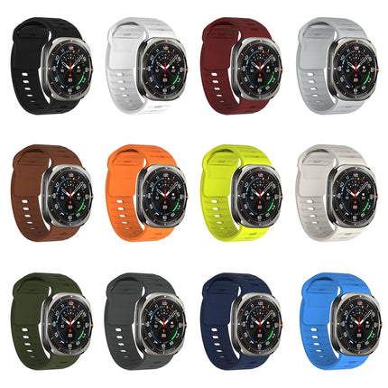 Wavy Texture Silicone Watch Band, For Samsung Galaxy Watch Ultra 47mm / Ultra 2025 - DealBuddy