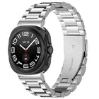 Three Beads Stainless Steel Watch Band, For Galaxy Watch Ultra2 2026 / 2025 / 1 2024