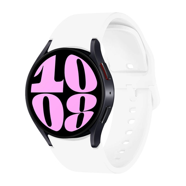 Button Style Quick Release Silicone Watch Band