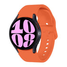 Button Style Quick Release Silicone Watch Band