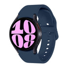 Button Style Quick Release Silicone Watch Band