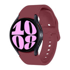 Button Style Quick Release Silicone Watch Band