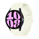 Button Style Quick Release Silicone Watch Band, For Samsung Galaxy Watch 7 / 6 - DealBuddy