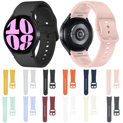 Button Style Quick Release Silicone Watch Band