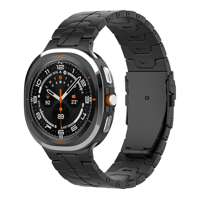 Safety Buckle Pure Titanium Watch Band, For Samsung Galaxy Watch Ultra / Ultra 2025, For Samsung Galaxy Watch8 / Watch8 Classic - DealBuddy