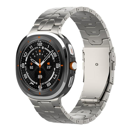 Safety Buckle Pure Titanium Watch Band, For Samsung Galaxy Watch Ultra / Ultra 2025, For Samsung Galaxy Watch8 / Watch8 Classic - DealBuddy